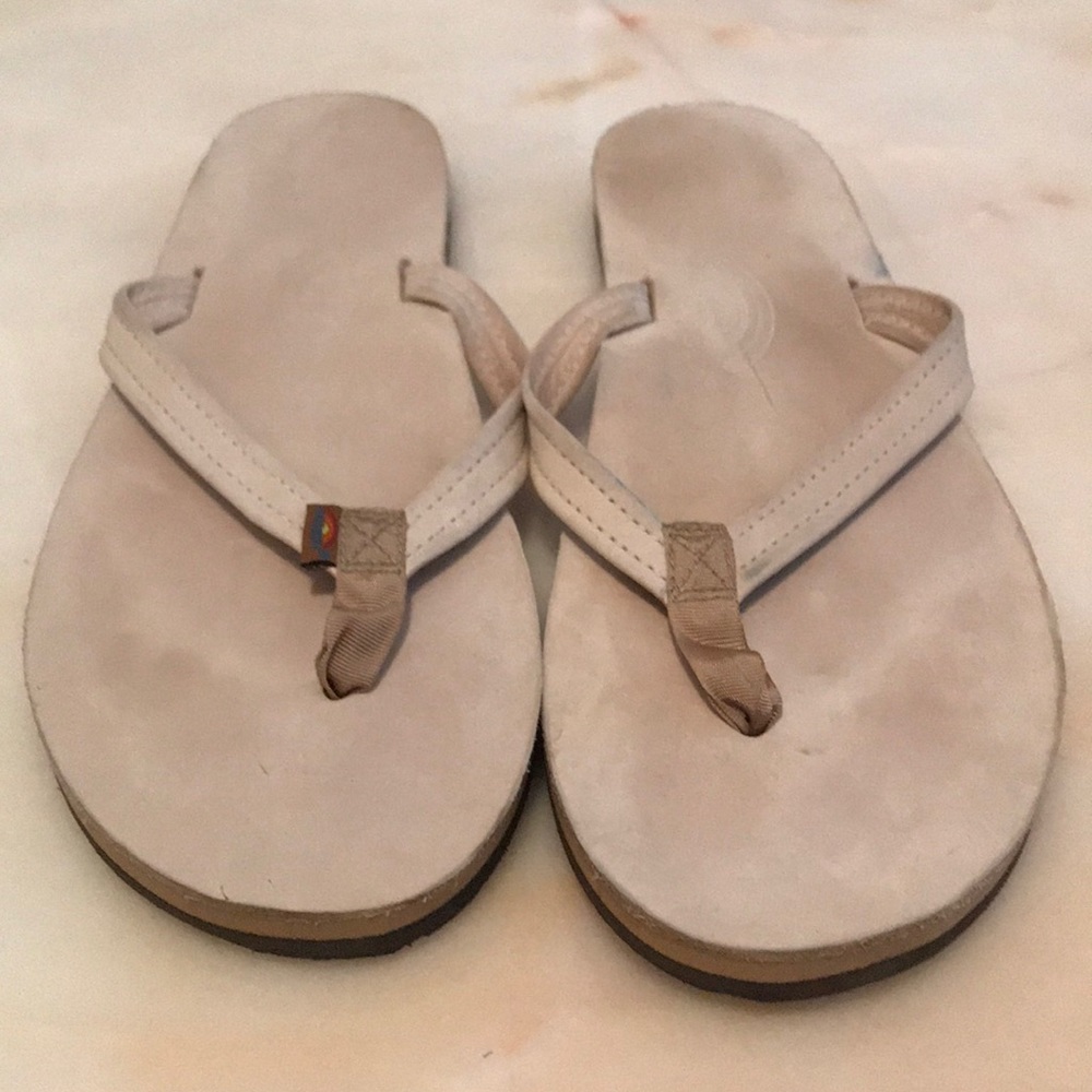 Flip Flops by Rainbow worn once